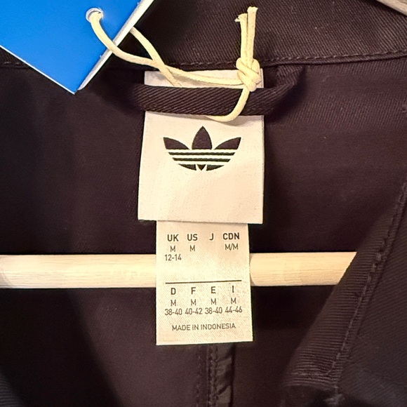 NWT Adidas | Black Long Trench Coat - Medium but VERY oversized like Large - Picture 10 of 17